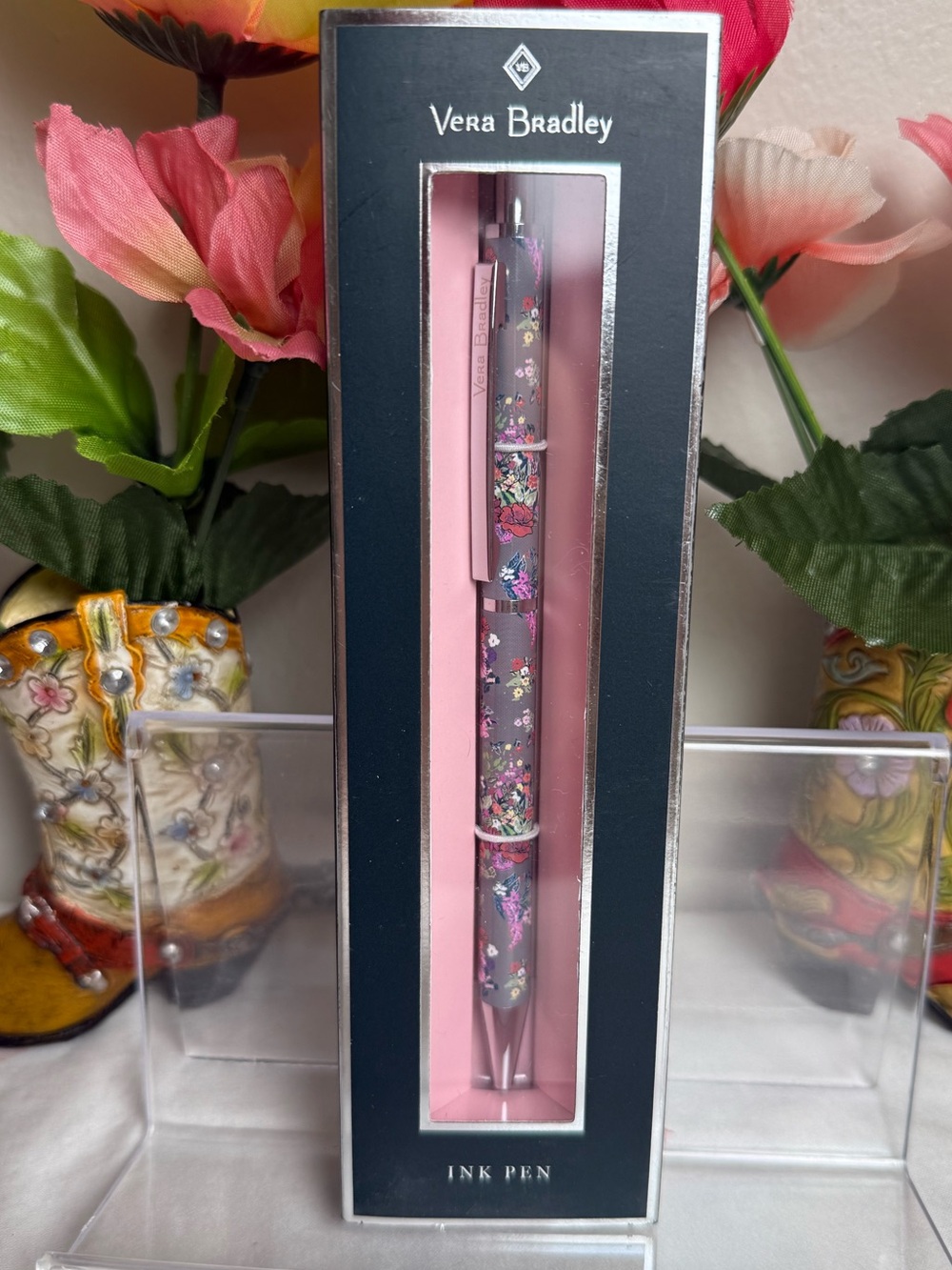 NWT Vera Bradley Hope Blooms Ball Point Pen